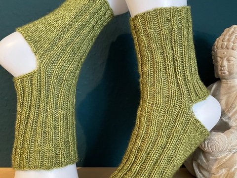 Anleitung für Yoga Socken