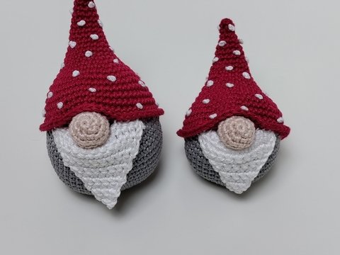 Häkelanleitung Wichtel Snorre und Lasse