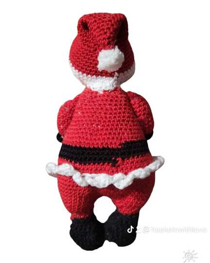 Weihnachtsmann Häkelanleitung