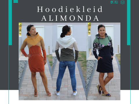 Ebook Hoodie/Hoodiekleid ALIMONDA Gr. 34-54