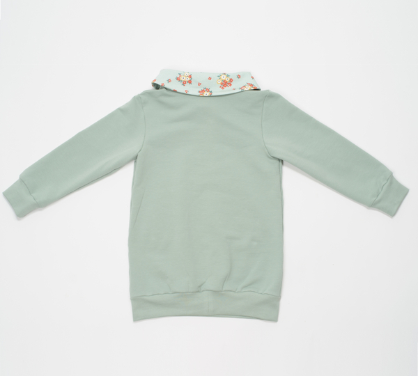Tunika-Hoodie Schnittmuster ARWEN – 2 Varianten 80/86–140/146