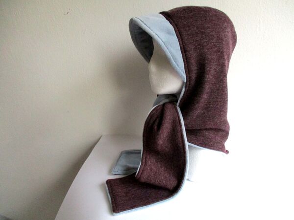 Hooded Scarf Sewing Pattern/ Free Tutorial - Sew Crafty Me