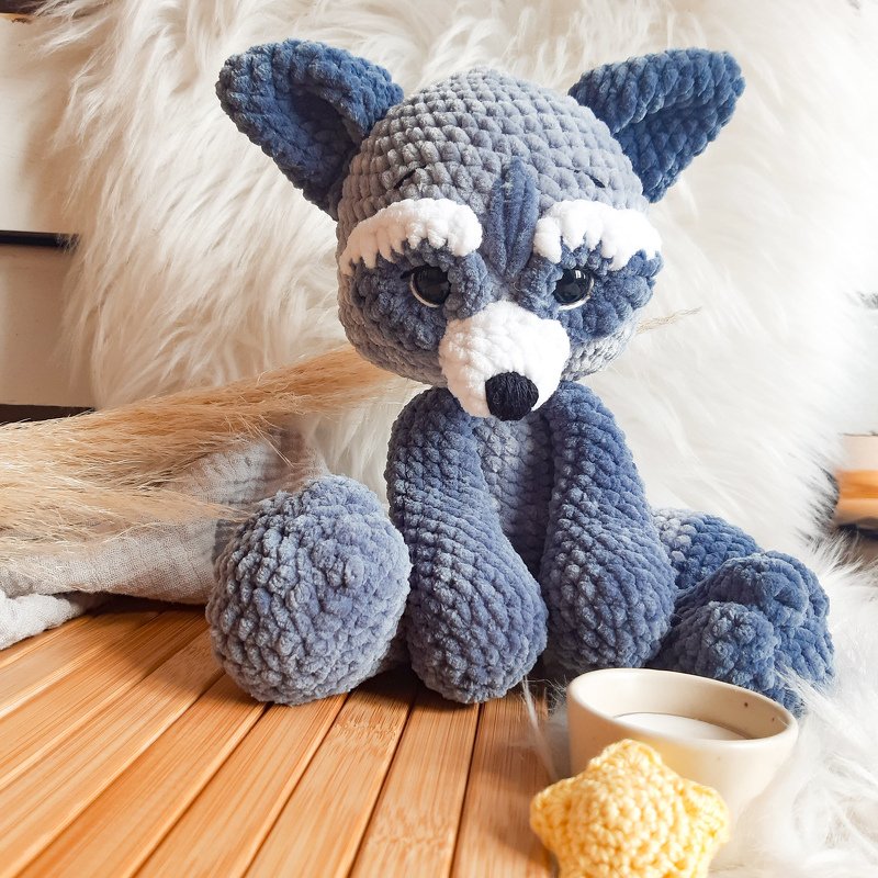 Häkelanleitung Waschbär Paavo / Waschbäramigurumi häkeln