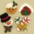 Christmas set 3 crochet pattern applique