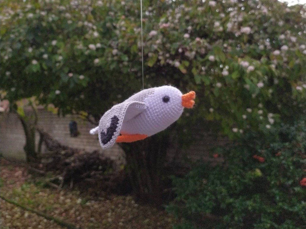 Möwe Gloria - Häkelanleitung - Bild 2