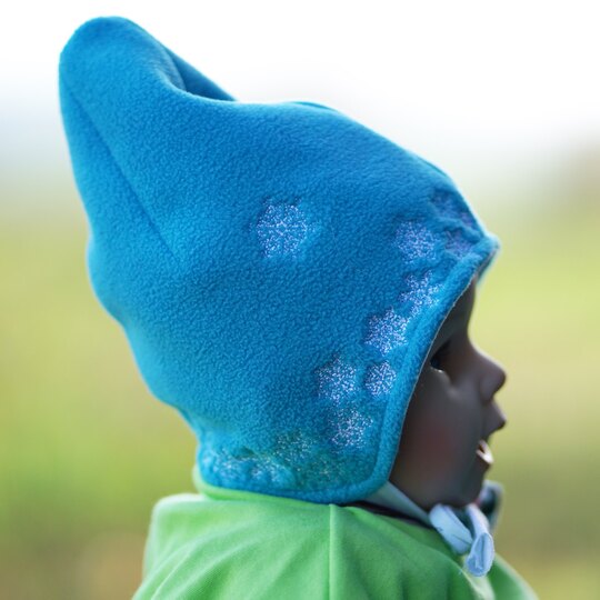 Stickdatei - Schneeflocken Bordüre für Mütze Toni