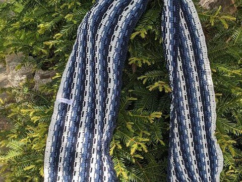 "Koba" - klassischer unisex Schal - Häkelanleitung