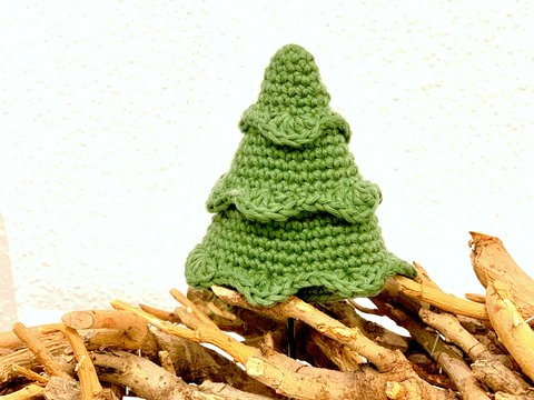 PDF Häkel-Anleitung für einen Deko - Tannenbaum *deutsch*