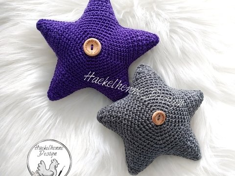 Häkelanleitung "Stella Stern & Sternchen"