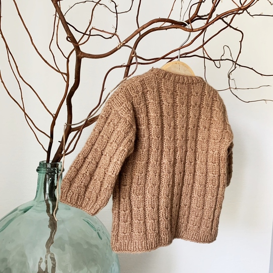 Strickanleitung Kinderjacke Henri Größe 68 - 98