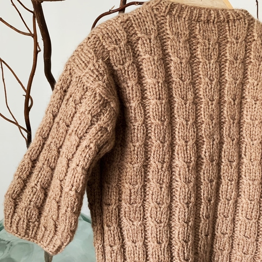 Strickanleitung Kinderjacke Henri Größe 68 - 98