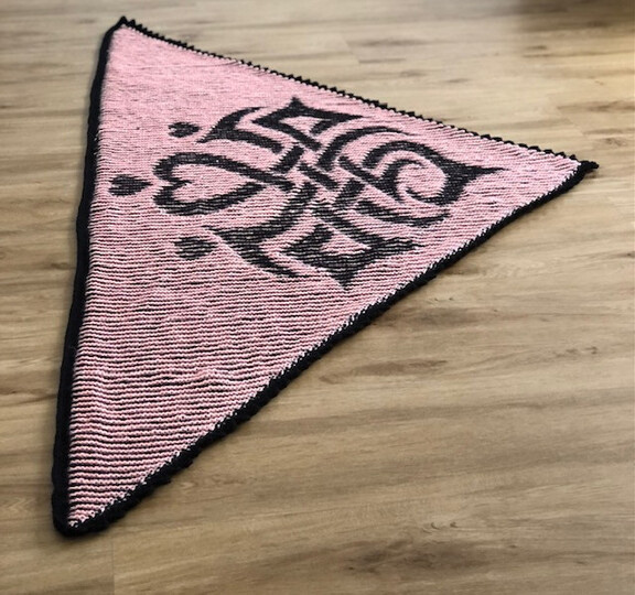 Serpentina Herz Illusionsstricken