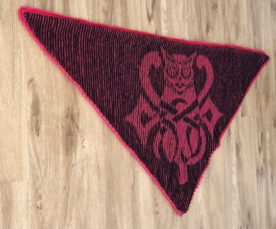 Serpentina Eule Illusionsstricken