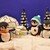 Pinguin Party am Iglu • Häkelanleitung • Amigurumi PDF [deutsch englisch]