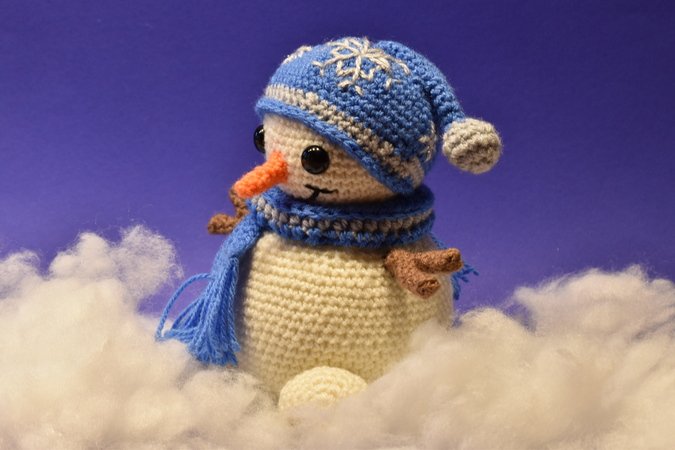 Björn the Snowman • Crochet Pattern • Amigurumi PDF