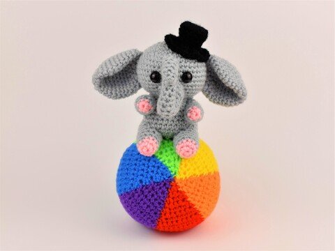 Egon der Elefant • Häkelanleitung • Amigurumi PDF