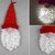 Winter gnome hanging decoration for doors and walls