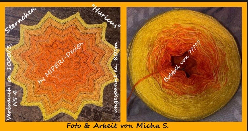 Sterndeckchen  „Huricus“