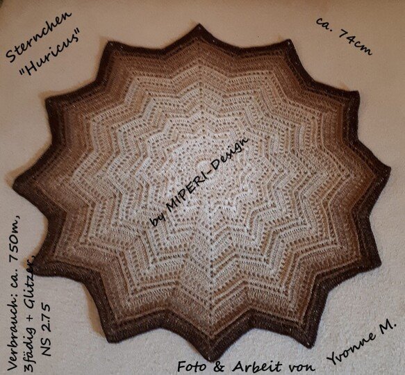 Sterndeckchen  „Huricus“