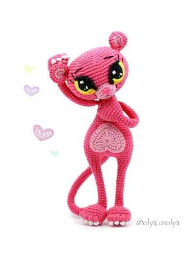 Cat Lucienne Crochet pattern amigurumi