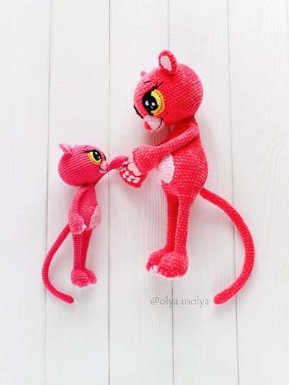 Cat Lucienne Crochet pattern amigurumi