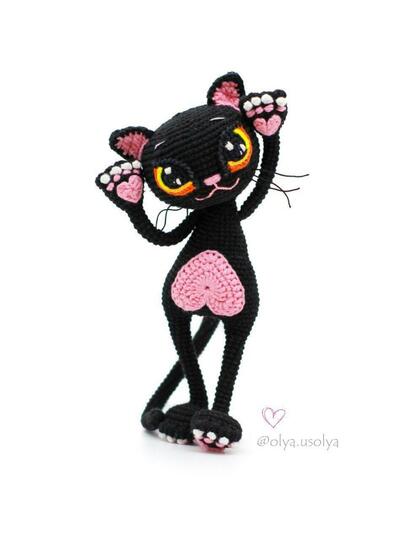 Cat Lucienne Crochet pattern amigurumi