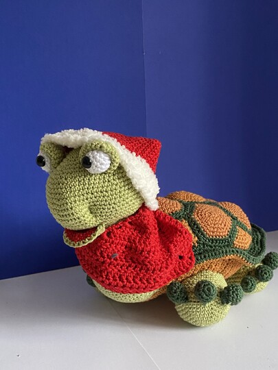 Ottilia - Anleitung für eine gehäkelte Schildkröte