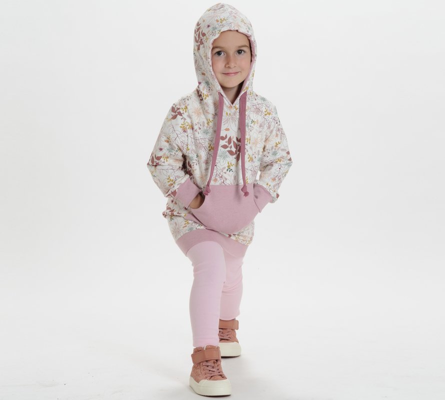 Schnittmuster Tunika ARWEN – Hoodie Nähanleitung Gr. 80/86–140/146