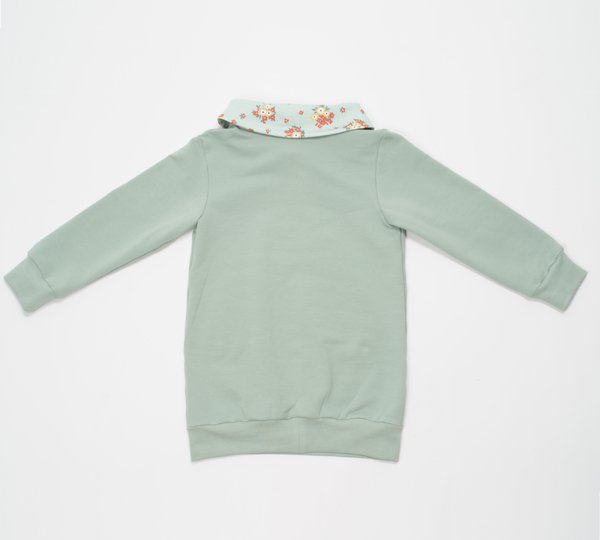 ewing pattern tunic hoodie ARWEN photo tutorial 1y/2y 2y/3y 4y/5y 6y/7y 8y/