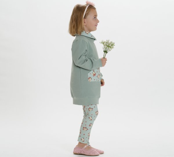 Schnittmuster Tunika ARWEN – Hoodie Nähanleitung Gr. 80/86–140/146