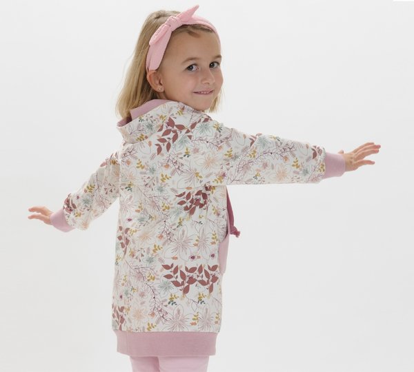 Sewing pattern tunic hoodie for kids ARWEN photo tutorial 1y-11y