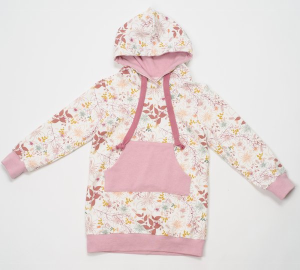 Sewing pattern tunic hoodie for kids ARWEN photo tutorial 1y-11y