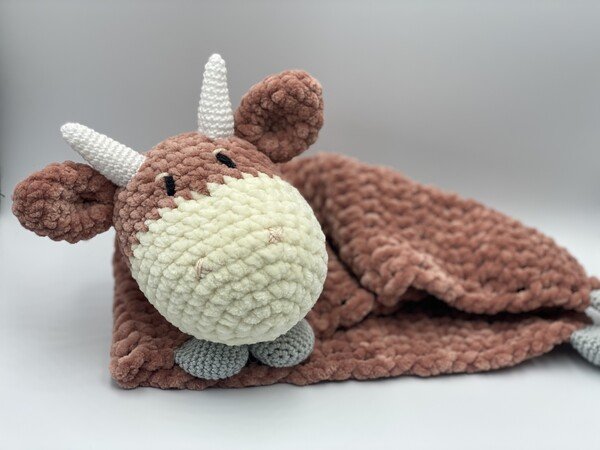 Crochet Pattern - Comforter / Cuddly Cow
