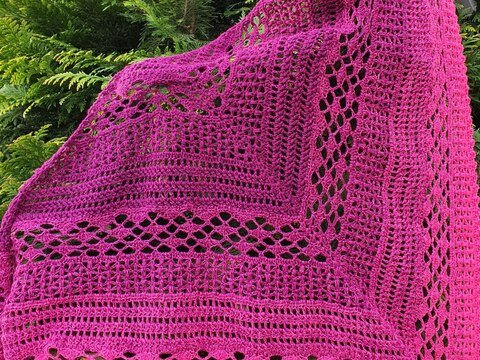 Häkelanleitung Tuch "Easy Wonder"