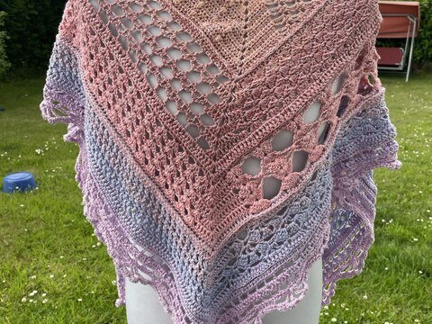 Häkelanleitung Tuch "Wonder Mix"