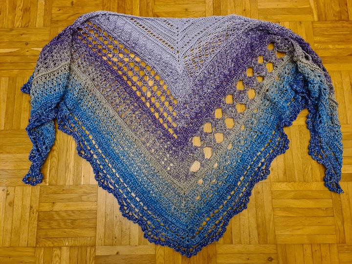 Häkelanleitung Tuch "Wonder Mix"