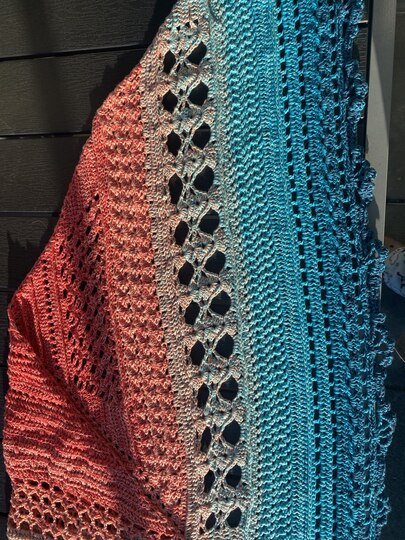 Häkelanleitung Tuch "Wonder Mix"