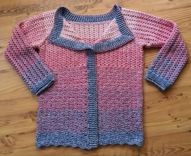 Häkelanleitung Jacke "Harmony"