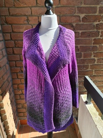 Häkelanleitung Jacke "Harmony"