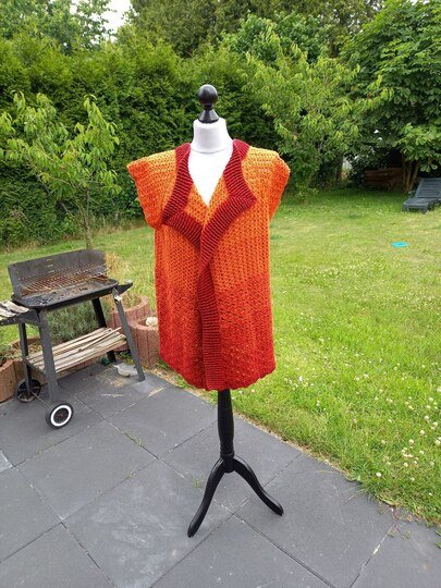 Häkelanleitung Jacke "Harmony"