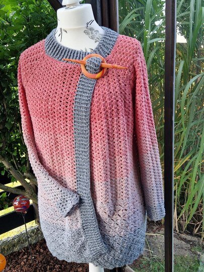 Häkelanleitung Jacke "Harmony"