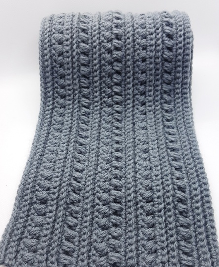 Crochet man / woman scarf - for beginners