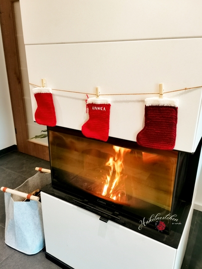 Häkelanleitung Nikolausstiefel