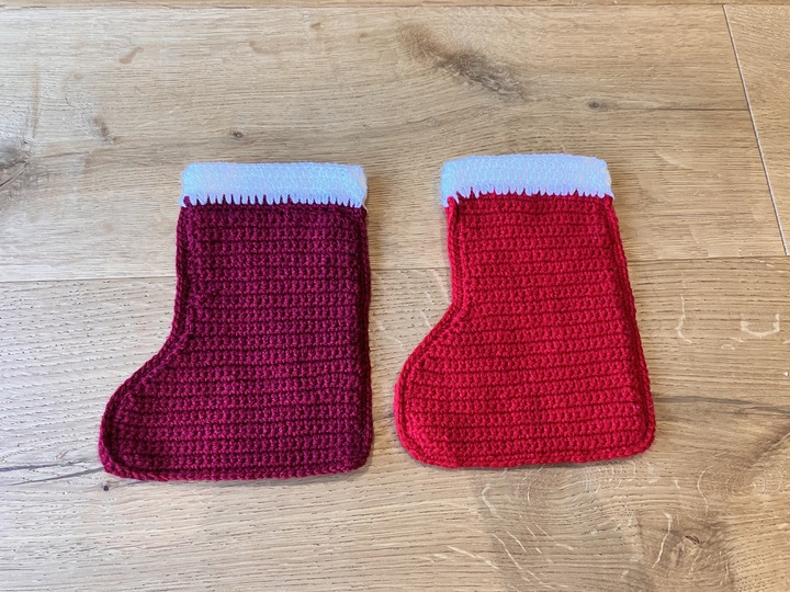 Häkelanleitung Nikolausstiefel