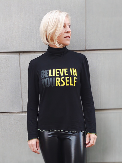 eBook Rollkragen-Pullover Damen