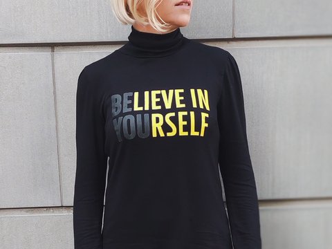 eBook Rollkragen-Pullover Damen