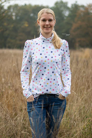 eBook Rollkragen-Pullover Damen