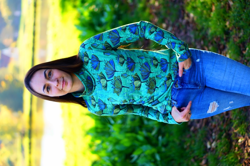 eBook Rollkragen-Pullover Damen