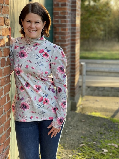 eBook Rollkragen-Pullover Damen