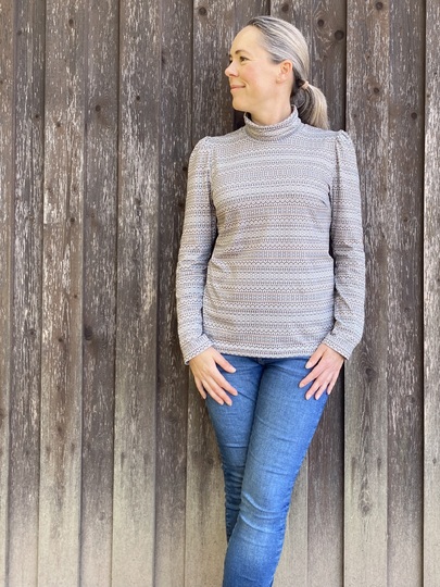 eBook Rollkragen-Pullover Damen